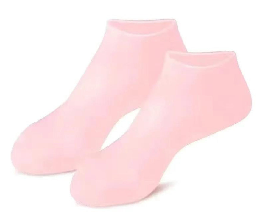 Meias Luxuosas de Silicone Hidratante