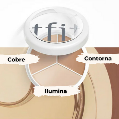 Corretivo Facial 3 em 1 A Prova D'água - FitEye