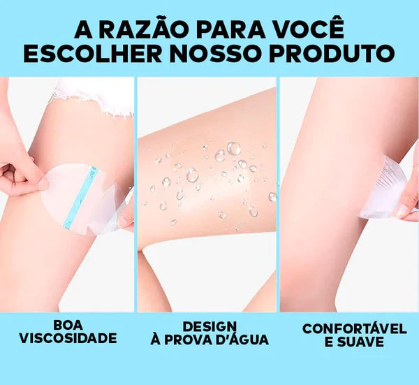 Adesivos para Coxa antisuor e assaduras - ®InvisibleSticker - Start